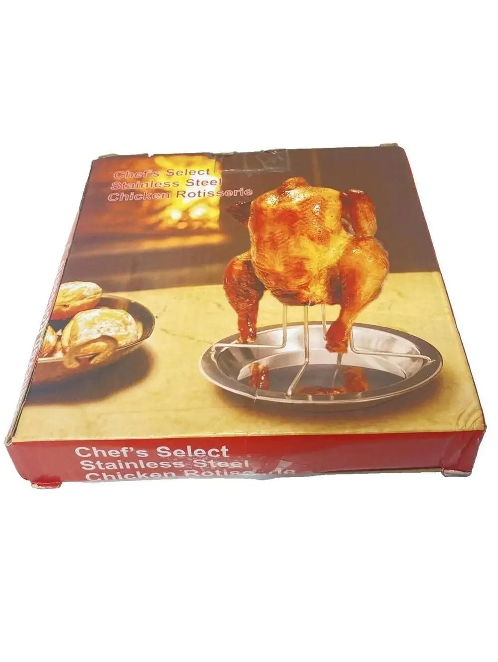 Chicken Roaster Stainless Steel Chicken Rotisserie Brand New Open Box